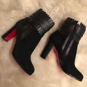CHRISTIAN LOUBOUTIN Pocabootic 85 size 37